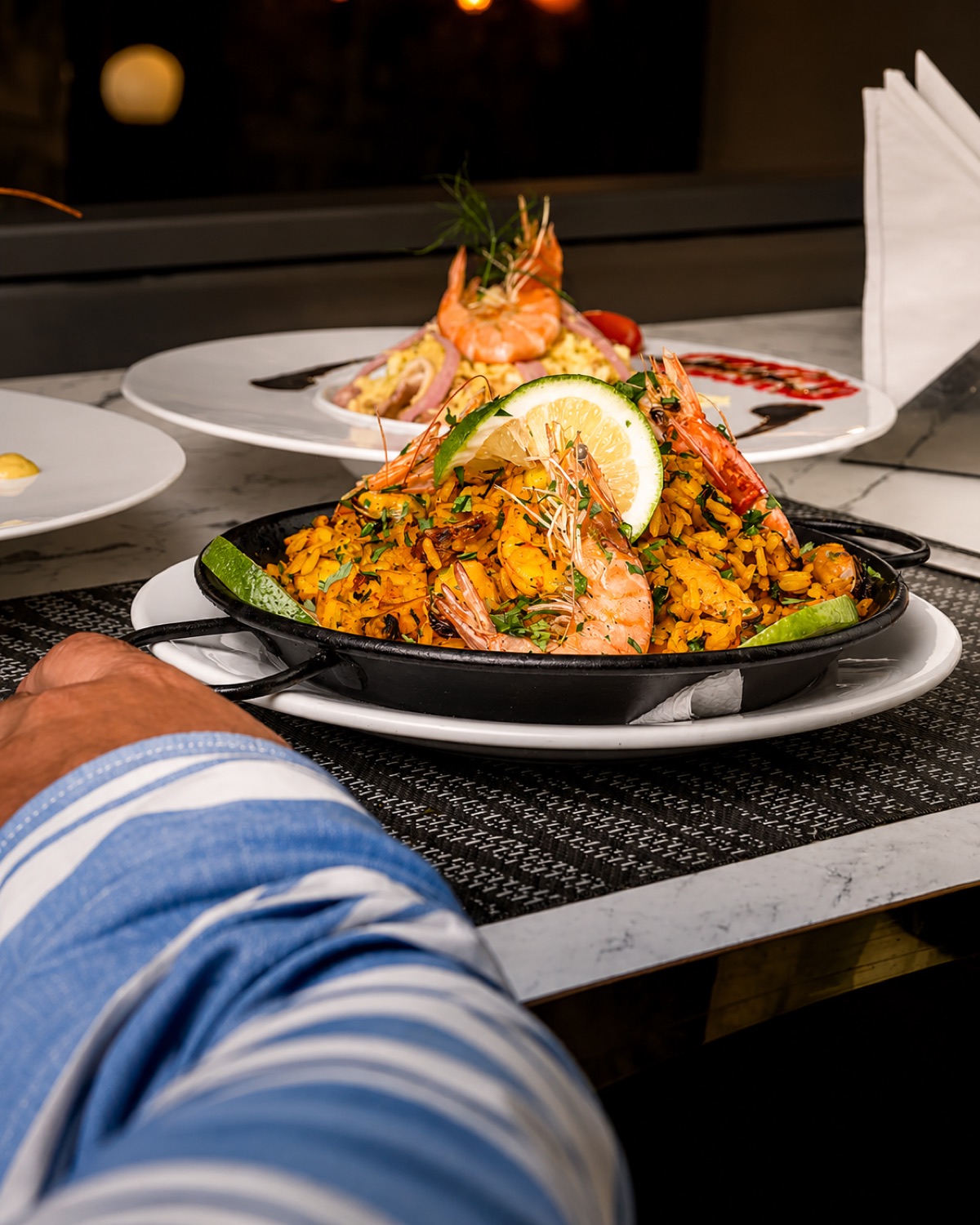 Paella aux fruits de mer d'Al Walima